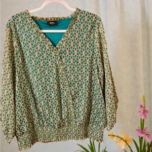 Klass Patterned Women's Top